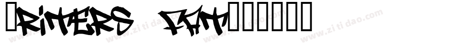 Writers fat字体转换